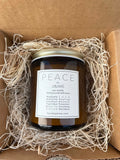 PEACE Soy Candle